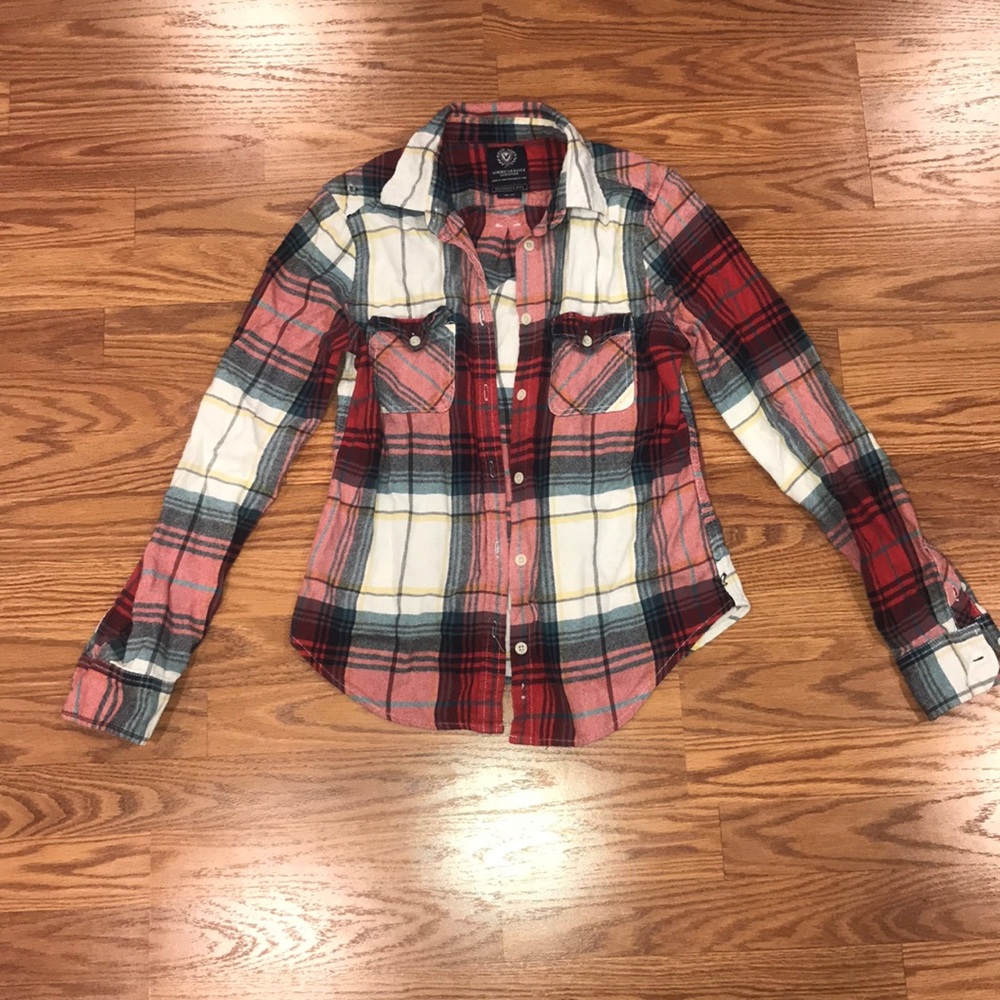 ⭕️SOLD⭕️ American eagle flannel